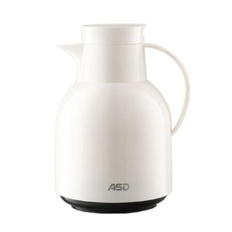爱仕达（ASD）  真空保温壶玻璃内胆1.0L家用热水壶保温瓶暖壶欧式大容量保温水壶RWB10P5TG-G