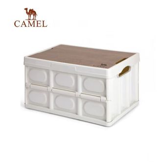 骆驼/Camel  户外露营收纳箱 折叠整理储物箱 （56L）