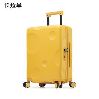 卡拉羊/KALA·Y  防刮耐磨20寸PC万向轮可登机拉杆箱旅行箱行李箱 CX8109-20