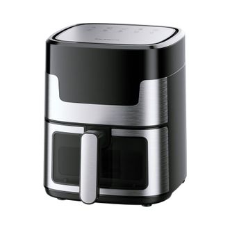 MACAIIROOS  可视空气炸锅  6升容量蒸汽炸免翻面触屏定时无油低脂不沾嫩炸锅