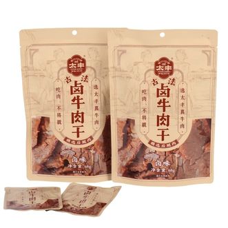 太丰  古法卤牛肉干卤味68g*2袋