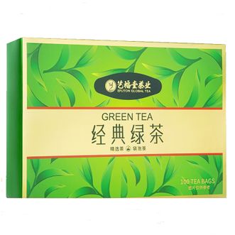 艺福堂 经典绿茶多泡下午茶袋泡茶包盒装独立包装200g 艺福堂 经典绿茶多泡下午茶袋泡茶包盒装独立包装200g