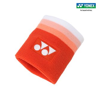 尤尼克斯（YONEX）  运动护腕  AC034CR 户外羽毛球网球护具吸汗透气yy 亮橙（8X8cm）