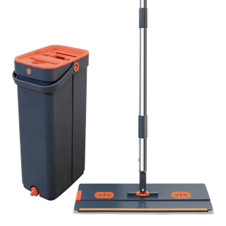 全格（QUANGE）  刮易净拖把套装含1拖把1桶2拖布QJ105-32