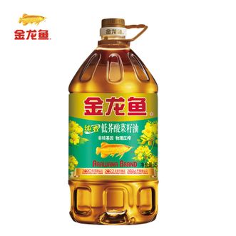 金龙鱼  纯香低芥酸菜籽油5升 新老包装随机发