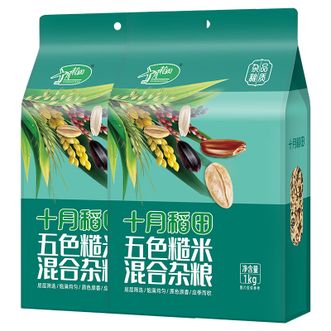 十月稻田 五色糙米共4斤 十月稻田 五色糙米共4斤
