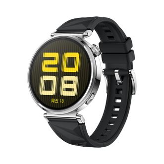 华为/Huawei  WATCH GT 5 魅影黑 41mm  氟橡胶表带  智能手表 情绪健康助手