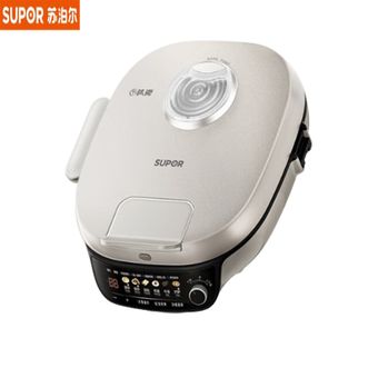 苏泊尔（SUPOR）  电饼铛JD30RQ888 上下可拆双面加热电饼档 加大加深烙饼锅煎烤机早餐机 三明治机 0氟钛瓷烤盘 0氟钛瓷烤盘-上下盘可拆