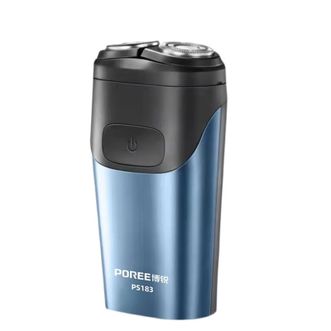 博锐  便携式剃须刀充电动刮胡刀迷你胡须刀男士刮剃胡刀小巧 PS183