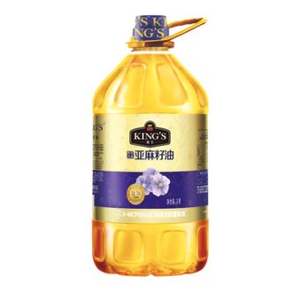 金龙鱼  亚麻籽油 KING'S紫韵东来亚麻籽油5L
