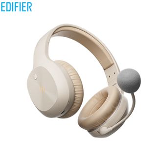 漫步者/EDIFIER  头戴式蓝牙耳机K750W【云岩白】 无线耳返耳机 背诵跟读沉浸式学习网课专用降噪耳麦 音乐耳机
