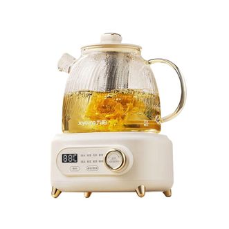 九阳/Joyoung  净萃全玻璃恒温养生壶 1L【SYL】办公室多功能煮茶烧水壶K10D-WY700