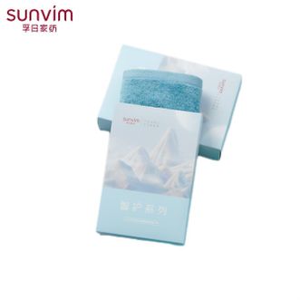 孚日家纺/sunvim  益净智护毛巾单条礼盒装 34*70cm A类抗菌毛巾 吸水性好不易掉毛 单条礼盒装 颜色随机发货