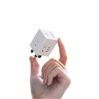 飞利浦/Philips  4位魔方旅行插座