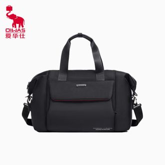 爱华仕/Oiwas  国家地理系列旅行包单肩手提多功能行李袋挂包旅行袋 黑色 26L ocn7096