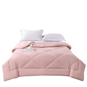 彩羊（Fazeya）  清风亲舒被 （樱花粉）冬季棉被加厚保暖双人亲肤被 春秋被芯亲肤保暖透气干爽