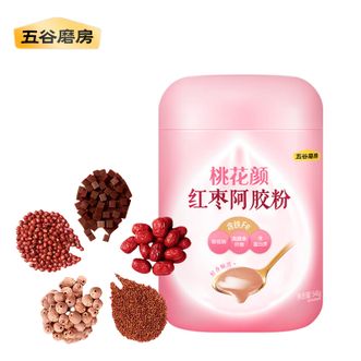 龙稻/LONGDAO  红枣阿胶粉546g 红豆五红粉早餐代餐粉 0添加配方牢锁鲜营养