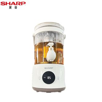 夏普/Sharp  大容量养生壶2.8L电热烧水壶 花茶水果茶煮茶器煮茶壶 KP-WT30L-W