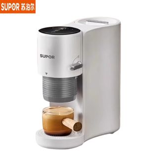 苏泊尔（SUPOR）  半自动咖啡机SW-CFP203 急速预热小型便携家用办公室美式意式浓缩桌面咖啡机