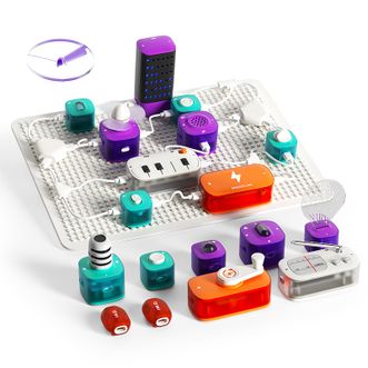 科学罐头/SCIENCE CAN  电子电路积木6-10岁实验套装玩具科技生日六一儿童节礼物