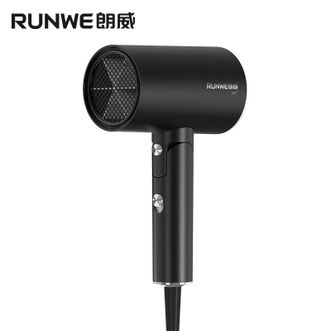 朗威  吹风机家用电吹风筒负离子护发1800W大功率大风量速干便携可折叠式