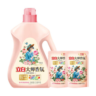 立白  深层去渍大师洗衣液6斤装 2.88kg*1瓶+100g*2袋