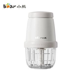 小熊/Bear  婴儿辅食机QSJ-T02U5 宝宝打泥神器多功能电搅拌料理机肉泥辅食机 【8叶316刀】双刀双杯0.3+ 0.3L