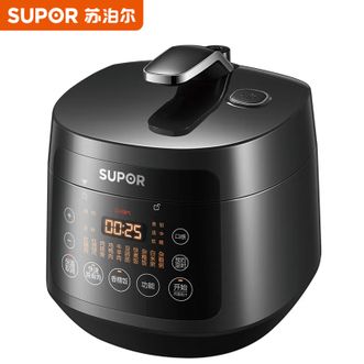 苏泊尔（SUPOR）  电压力锅3L不锈钢内胆24H预约高压锅一键启动可开盖收汁SY-30FC12Q