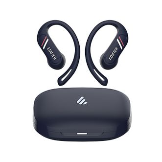 漫步者/EDIFIER  开放式真无线蓝牙耳机 AI高清通话HiFi音质耳麦 即时翻译耳塞Comfo-SE深蓝