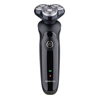 君派（GENPAI）剃须刀 电动胡须刀 USB充电式三刀头全身水洗 8602