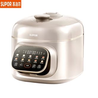 苏泊尔（SUPOR）  电压力锅SY-50FC5016Q 快排100系列 5L 猛火鲜呼吸 0涂层精钢球釜 彩色翻转屏电饭煲高压锅
