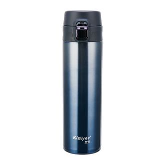 金怡（Kimyee）  304不锈钢真空保温杯350ml 车载茶水杯弹跳杯便捷水杯商务泡茶杯 268