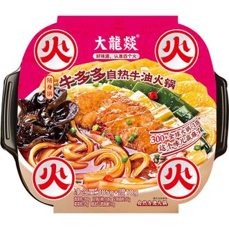 大龙燚  牛多多自热火锅出游方便速食385g/盒（鲜香入味）