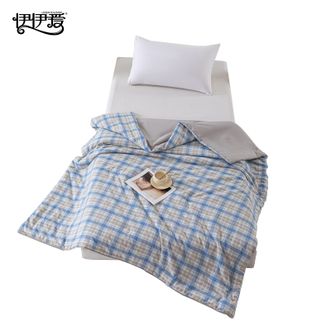 伊伊爱  BZ0JD02401278 全棉格纹夏凉被