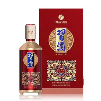 习酒  红习酒  酱香型白酒  53度 500ml*2瓶