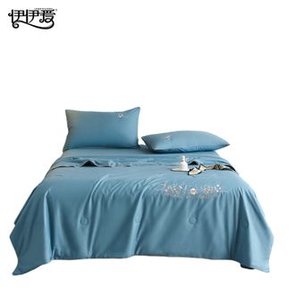 伊伊爱  全棉纯色百花齐放大豆夏凉被 伊伊爱  全棉纯色百花齐放大豆夏凉被