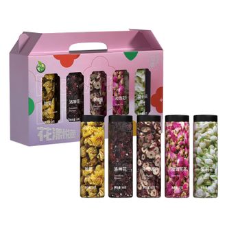 禾煜  代用茶礼盒 花漾悦颜200g  花茶 节日礼品