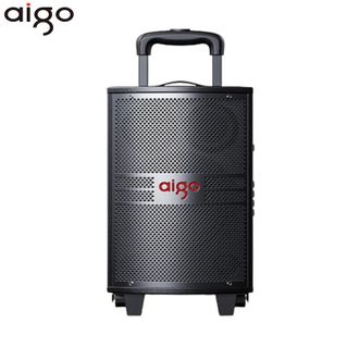 爱国者（aigo）  蓝牙音响S308【双话筒】 8吋广场舞音响户外大音量蓝牙拉杆音箱大功率便携式移动演出k歌低音炮地摊摆摊喇叭