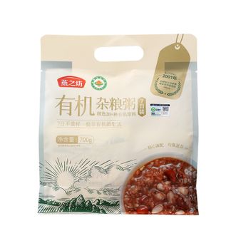 燕之坊  7日有机杂粮粥700g 八宝粥腊八粥速煮早餐粥米糙米粥五谷粗粮杂粮