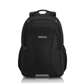 美旅/American Tourister  通勤旅行休闲双肩包 防刮耐磨大容量背包 NM4*09001黑色
