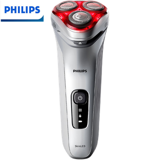 飞利浦/Philips  红光剃须刀 电动剃胡刀三刀头超长续航高效快充胡须刀男士刮胡须刀
