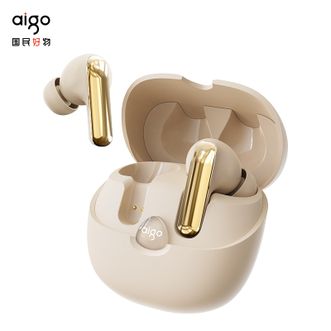 爱国者（aigo）  真无线蓝牙耳机TA51高音质低延迟游戏通话降噪运动音乐大电量超长续航