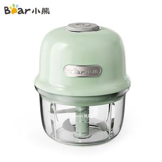 小熊/Bear  无线电动多功能绞肉机婴儿辅食机捣蒜器拉蒜器迷你料理机
