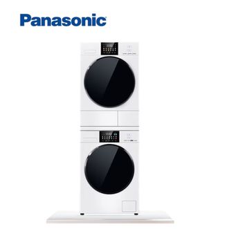松下/Panasonic  5.0纯平全嵌水氧洗烘套装10kg洗衣机+变频热泵烘干机除毛 N532T+8532NR 水氧防过敏除菌除螨