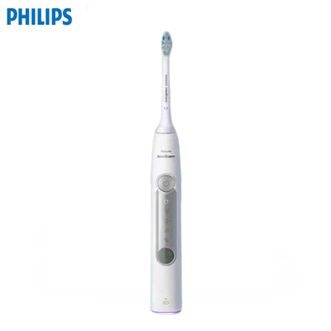 飞利浦/Philips  电动牙刷HX5272钻石3系Pro 白色 5倍洁齿 智能屏爆灯反馈灯环过压提醒