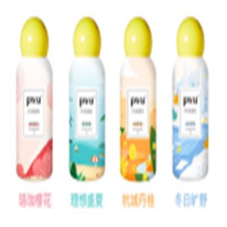 朴物大美/pwu  护衣香珠除螨长效留香 柔顺护衣进口香氛 柔顺因子珞珈樱花200g+理想盛夏200g+杭城丹桂200g+冬日旷野200g  4瓶