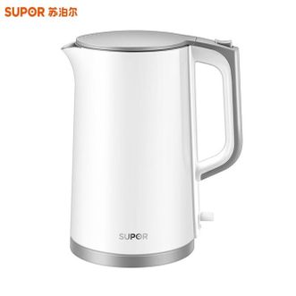 苏泊尔  家用电热水壶 304不锈钢 1.7L大容量 SW-17T12C