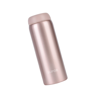 苏泊尔/Supor  长效保温杯 圆润杯口 380ml 粉