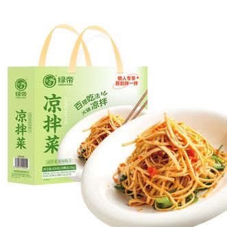 绿帝  凉拌菜(海带丝黑木耳豆腐皮贡菜）420g