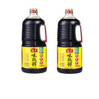 海天  酱油味极鲜1.75L*2黄豆酿造豉油特级生抽